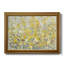 «Cheerful Garden I», peinture sur toile encadrée