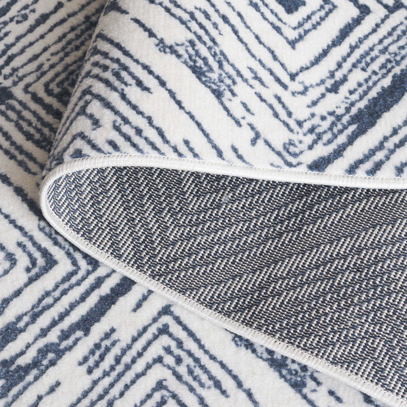 Pyramid Performance Geometric Rug, Rectangle 9' x 12'