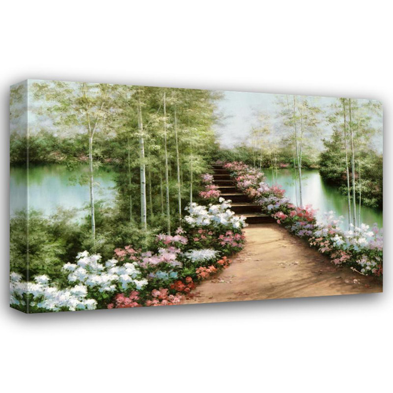 Pont de fleurs, H 16 po x l 24 po