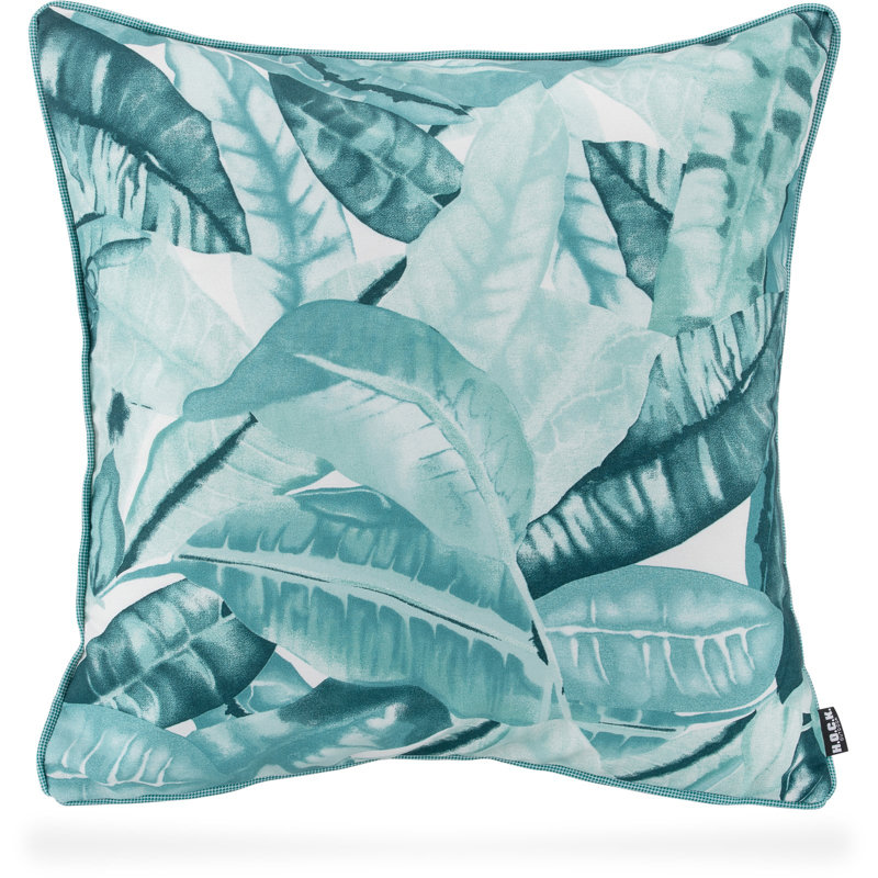 Amazonas Square Cushion, Turquoise