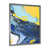 Impression argent sur toile encadrée