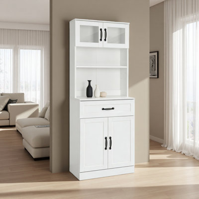 Coffee Cabinet,Tall Storage Pantry,Buffet Cabinet