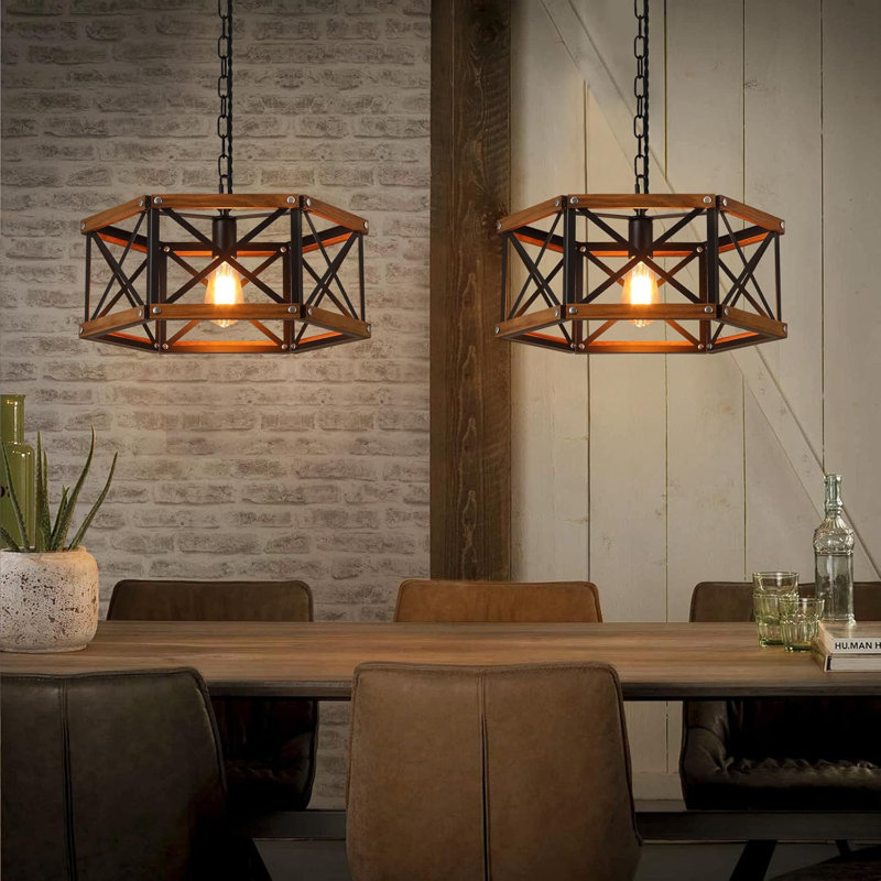 Luminaire suspendu avec chaîne réglable Farmhouse