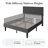 Aquavion Upholstered Platform Bed-147190723-147104229