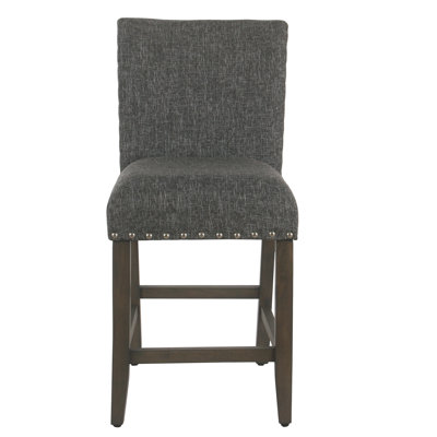 Arlene 24" Counter Stool with Nailheads
