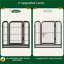 Panel Metal Exercise Pen With Door-130813862