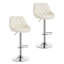 Swivel Upholstered Adjustable Height Counter Stool-134966912-61655923