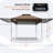 Pop Up Canopies 17 Ft. W x 10 Ft. D Metal Patio Gazebo-64604856