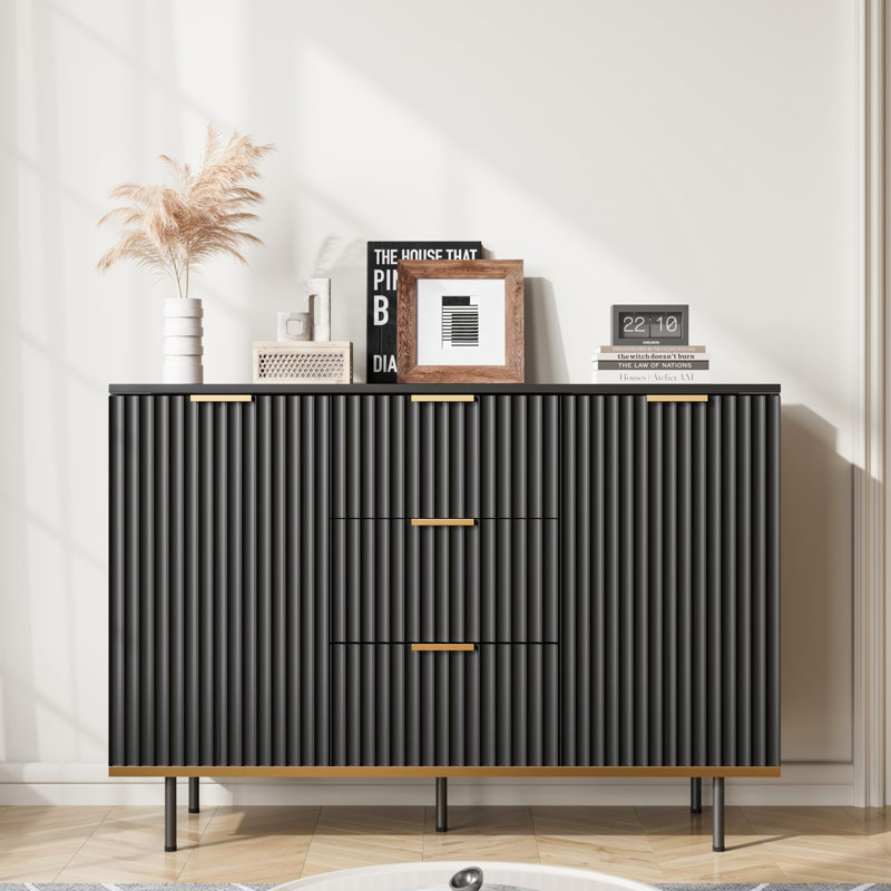 Cabinet 47.2'' Sideboard, Black