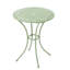 Ensemble de 3 pièces en métal KD pour extérieur, en fer, résistant à l'eau, table et chaises 61,5 x 61,5 cm, hauteur 75 cm, poids 14,9 kg.