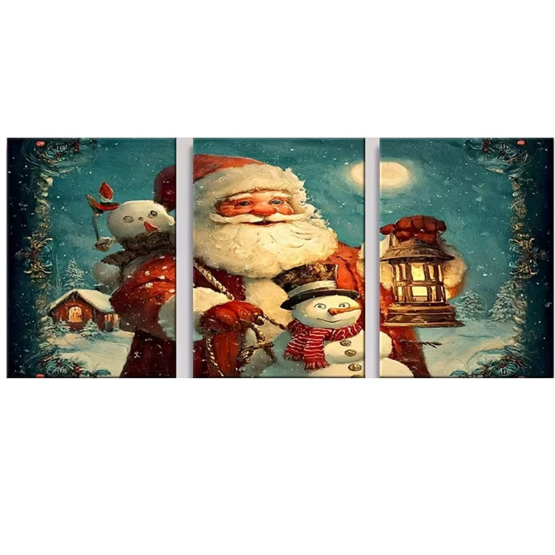 3 Piece Wrapped Canvas Print