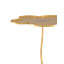 Fleur Pedestal End Table