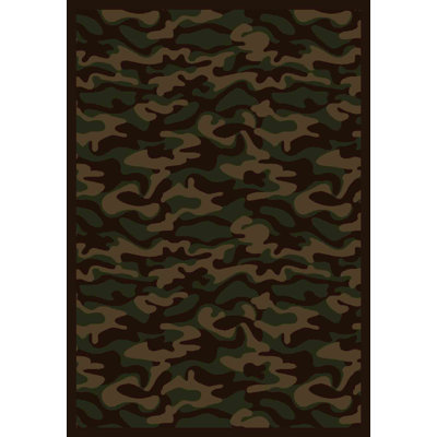Whimsy Funky Camo by Joy Carpets Area Rug