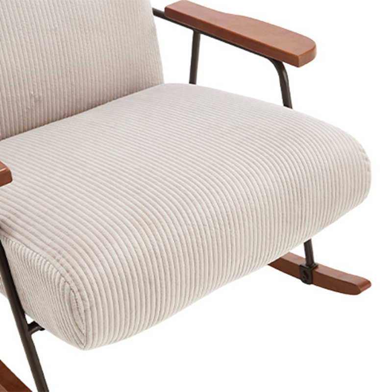Chaise avec accoudoirs Modern, Beige