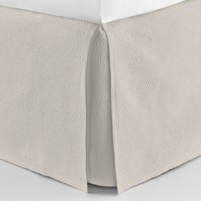 Montauk Paneled 22" Bed Skirt