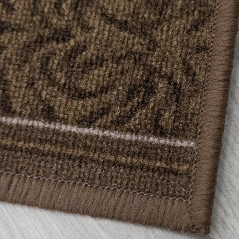 Runner Vintage Look Looped / Hooked Area Rug, Runner 100 x 390 cm