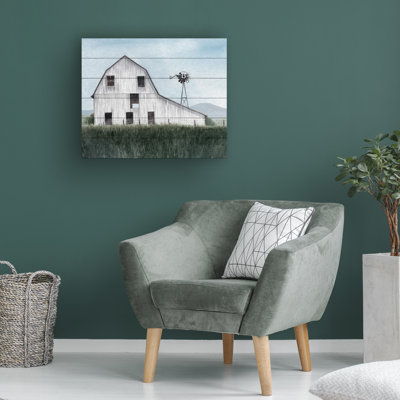 " Bygone Barn I " by Grace Popp Painting Print