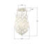 Plafonnier semi-encastré 3 lumières Taliaferro-109079255