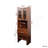 Fold-Out Convertible Writing Table,  Desk Bookcase With Shelf And Drawer Multi-Function Home Office Workstation