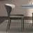 Simple Blue Microlite Rectangular Dining Table Set-103979448