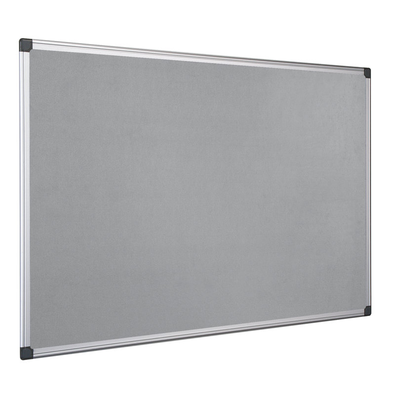 Wall Felt Medium - 4' - 6' Bulletin Board, 120cm H x 150cm L x 1.5cm D