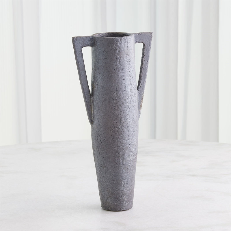 Vase de table Diaphony, Gris foncé