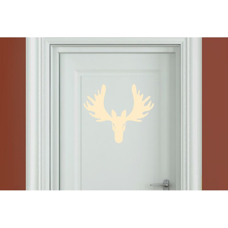 Animals Wall Decal, Beige
