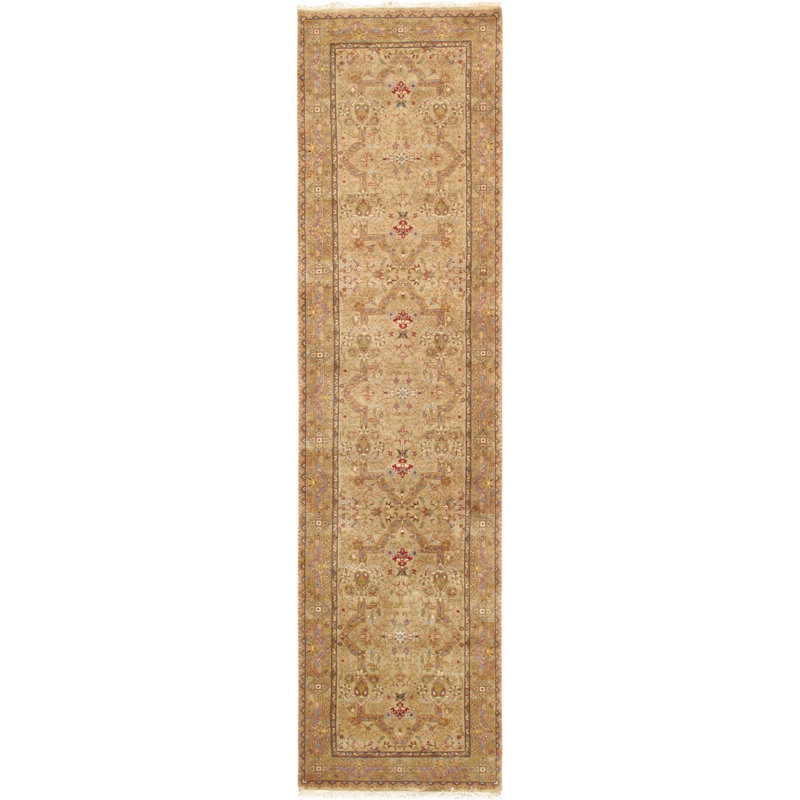 Baku Handmade Wool Oriental Area Rug, Runner 2'9" x 13'1"