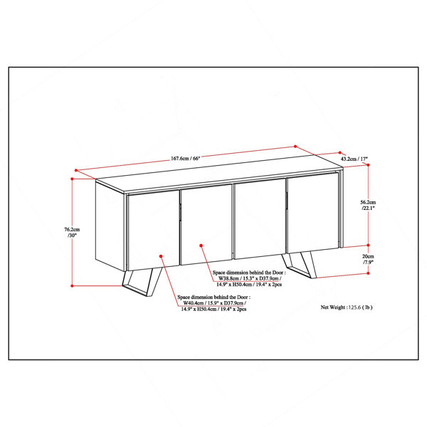Dimensions du produit