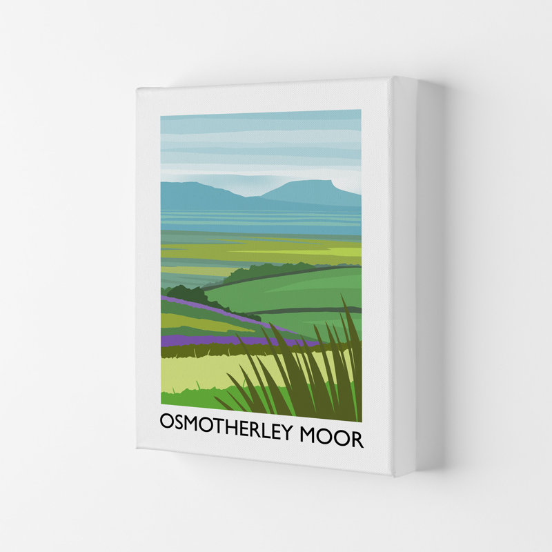 Osmotherley Moor Portrait by Richard O'Neill - Print, Wrapped Canvas, 50cm H x 40cm W x 4cm D