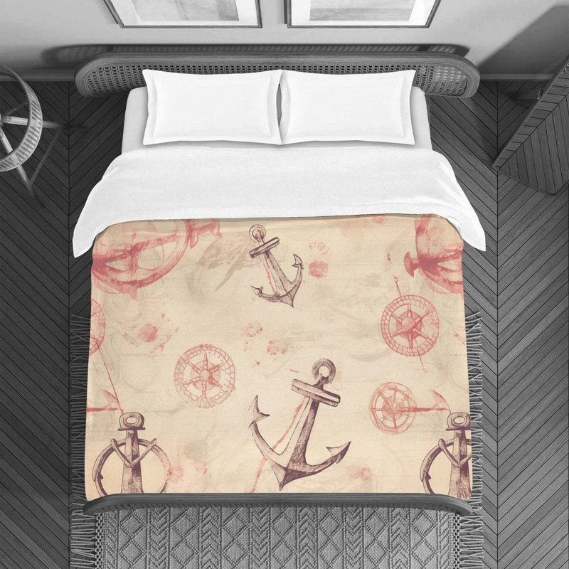 Nautical Duvet Cover, King Duvet Cover