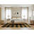 Machine Washable Botanical Brown Area Rug-1050461326