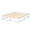 Dekker Metal Platform Bed with Wooden slat support 25cm/10in Height-103687299-103687296