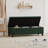 Upholstered Storage Bench, Multi-Room Indoor Use, sage green Fabric, 51.25-Inch Lift-Top with Hidden Storage, 300 Lbs Weight Capacity