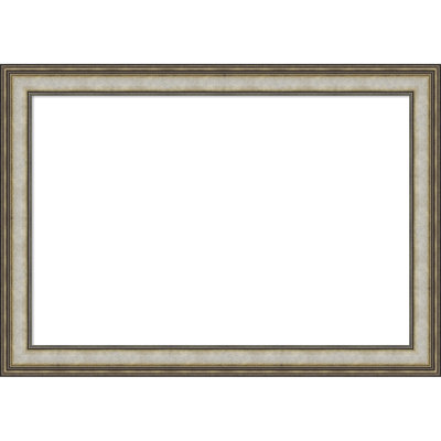 Mezzanine Antique Silver Framed Dry Erase Magnetic Board Organization Boards