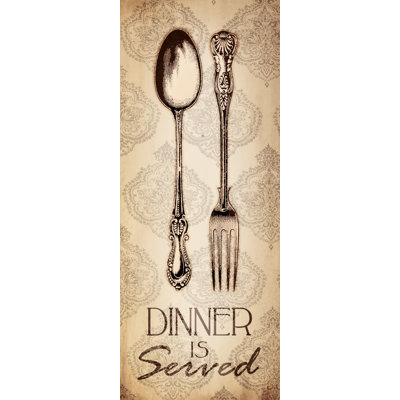 Dinner Is Served II - Painting Print