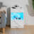Franslin Manufactured Wood Nightstand with Charging Station and RGB LED Lights-949127095