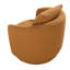 Fauteuil d'appoint pivotant rembourré Opal-105268589