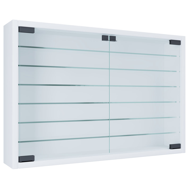 Necol Display Cabinet, White