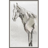 Horse In The Snow 1 Print