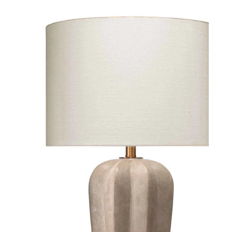 Lampe de table en béton