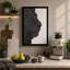 Dignified Lion Minimalist 1 Piece Wrapped Canvas Wall Art-136806994-136806996