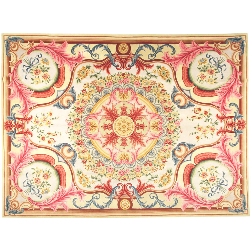 Via Como - 'French Garden' Rug - Size 10' X 13'