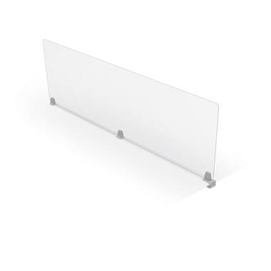 Acrylic Plexiglass Desk Divider Shield Panel