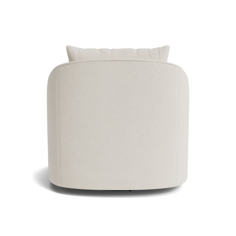 Laurel Swivel Chair, Performance Boucle - Cream