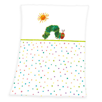 Babydecke Raupe Nimmersatt