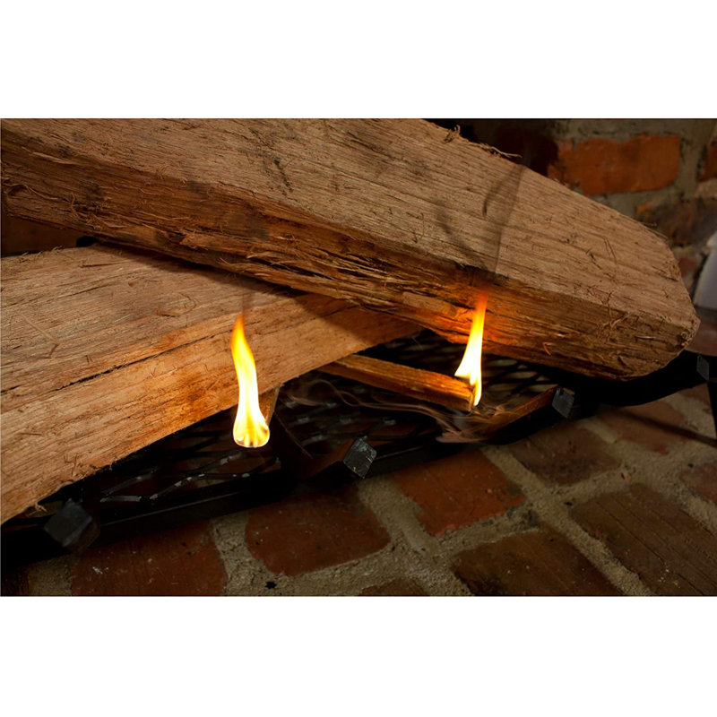 Better Wood Products Fatwood All Natural Fire Logs, Wood Fire Starter, Set of 1, 12" H x 9" W x 15.5" D