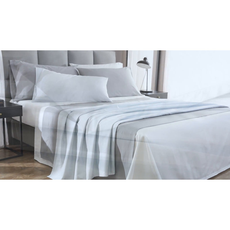 Ivory Queen Deep Pocket Cotton Polyester Sateen Sheet Set