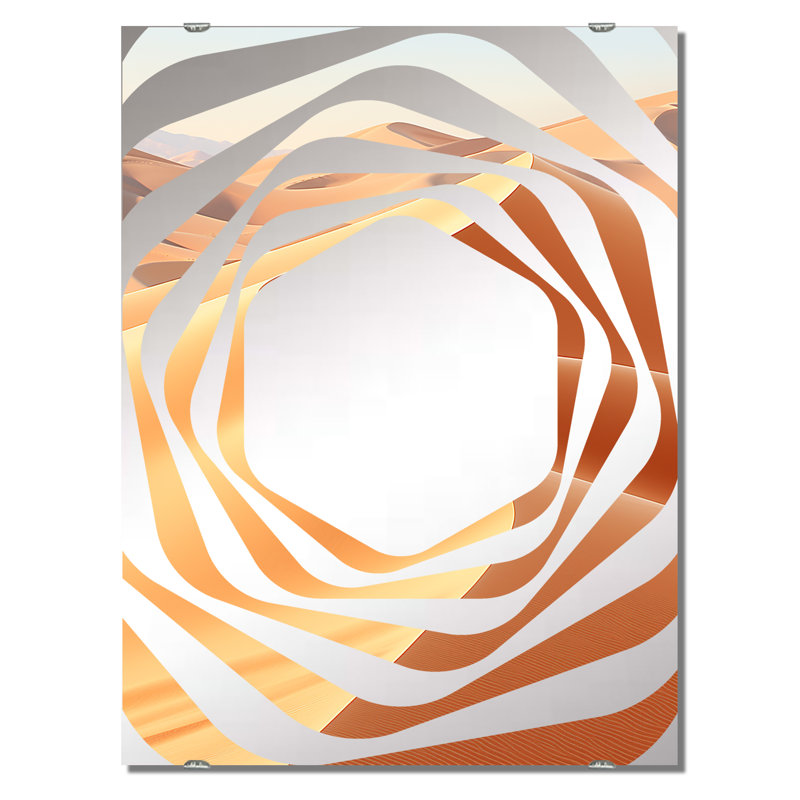 Criss - Miroir mural désertique MIR140861, 40 po x 30 po