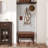 Carlson Mid-Century Ottoman Bench with Upholstered Seat-112005535-108500184